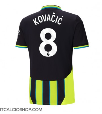 Manchester City Mateo Kovacic #8 Seconda Maglia 2024-25 Manica Corta